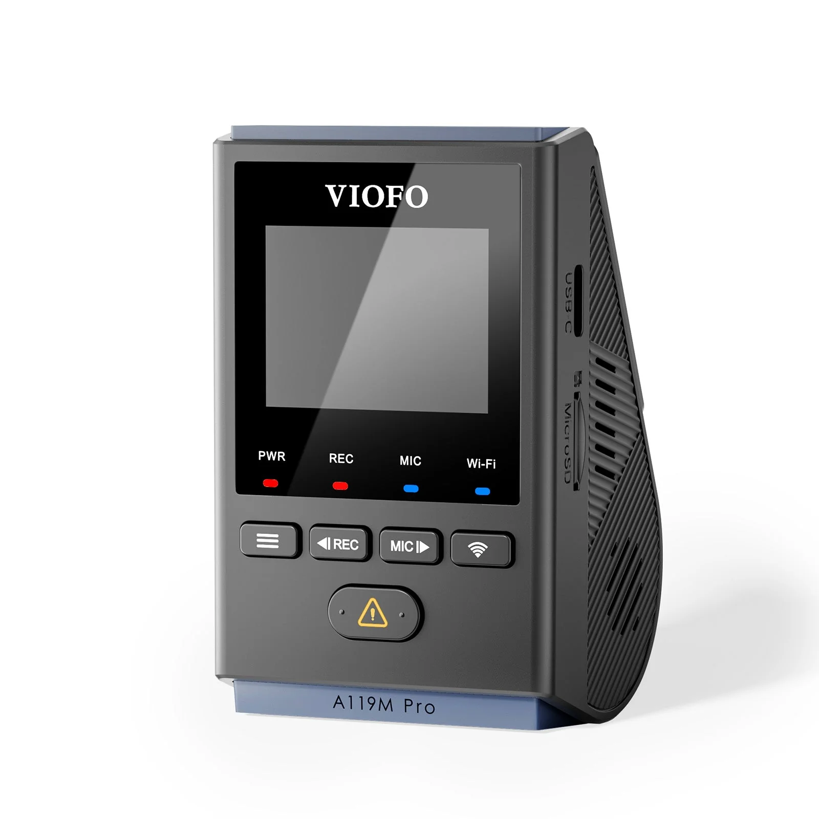 VIOFO A119M Pro sett fra skjermsiden
